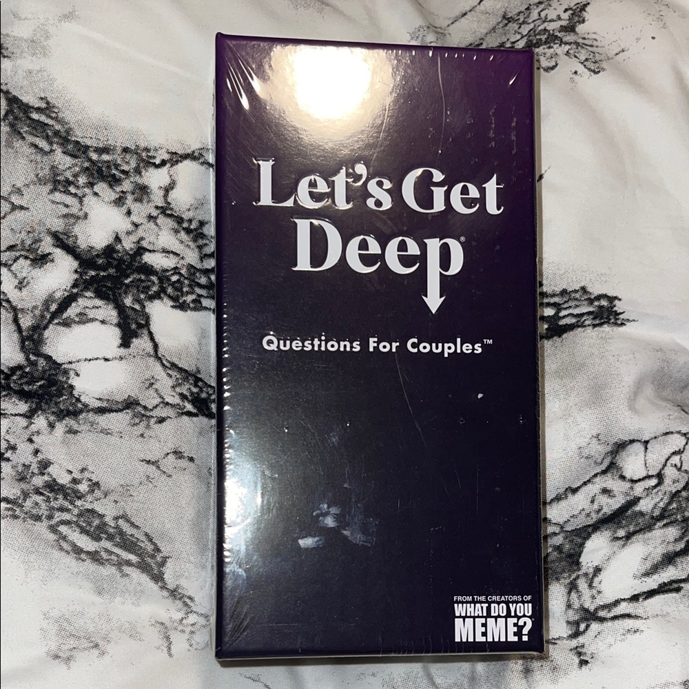 Let's Get Deep Card Game by What Do You Meme? - Purple